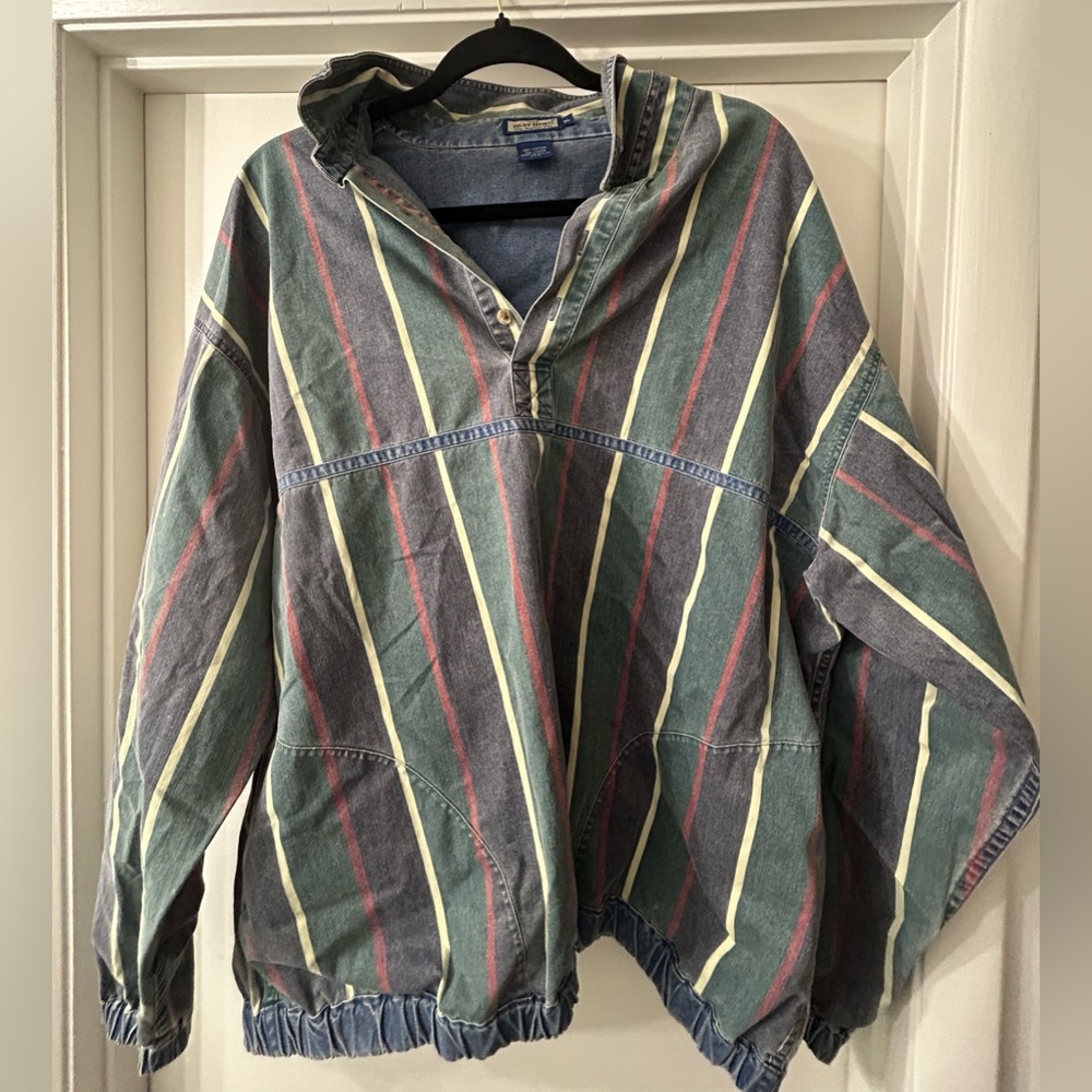 Ruff Hewn Unisex Vintage Pullover with pockets